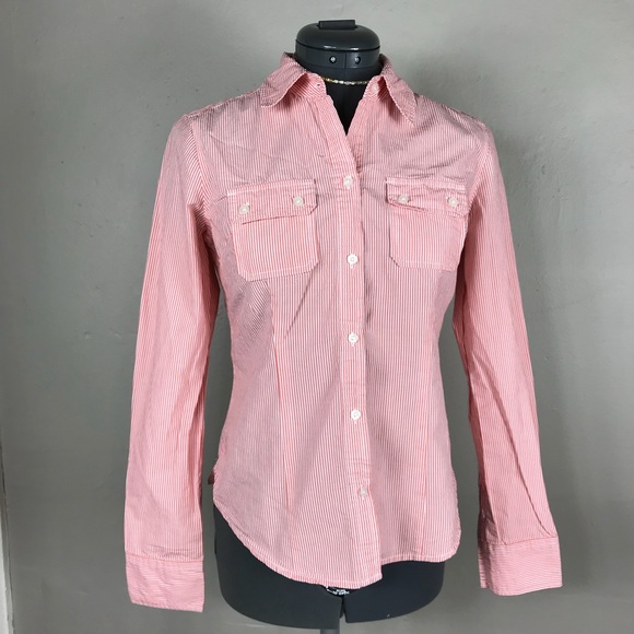 AE Vertical Skinny Stripe Button Down - Picture 1 of 6